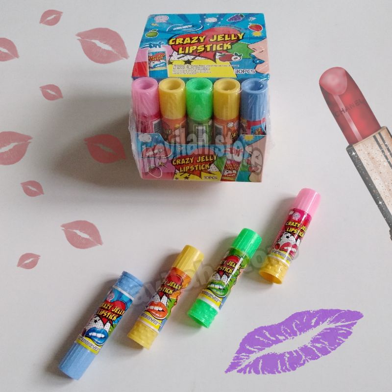 

PERMEN LIPSTIK JELI/CRAZY JELLY LIPSTICK