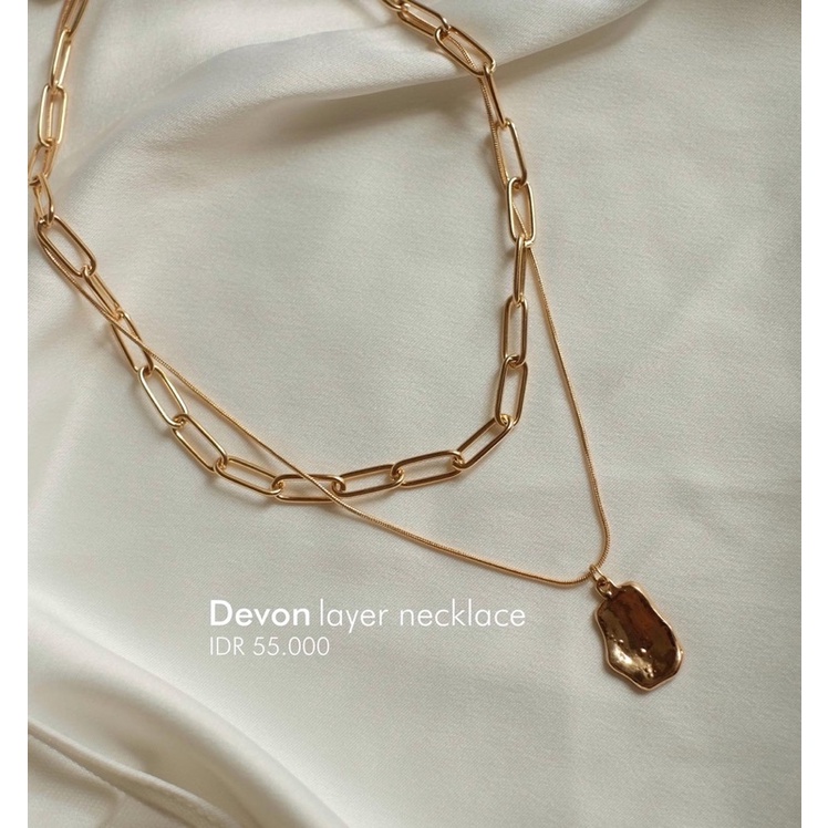 Devon layer necklace