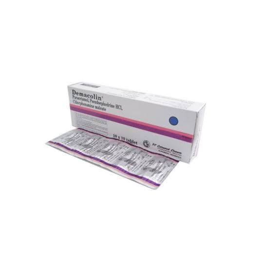 DEMACOLIN STRIP 10 TABLET