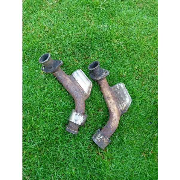 SAMBUNGAN KNALPOT GULU BANYAK LEHER KNALPOT SUZUKI RC80 RC100 RC BRAVO ORIGINAL