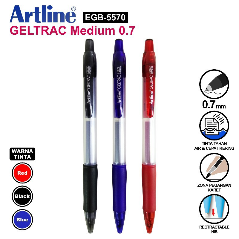 

[PCS] ARTLINE BALLPOINT PEN EGB-5570 PULPEN BULPEN BALLPEN PEN*