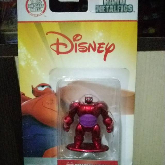 Jada nano metalfigs armored baymax loose