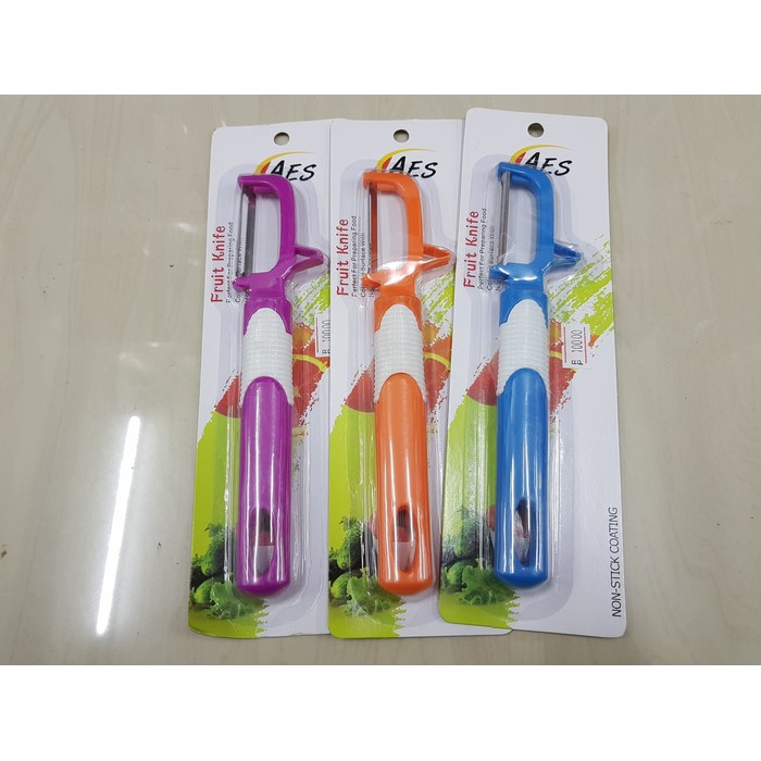 AES Fruit Knife Peeler Alat Kupas Buah Serbaguna Pisau Peeler Buah