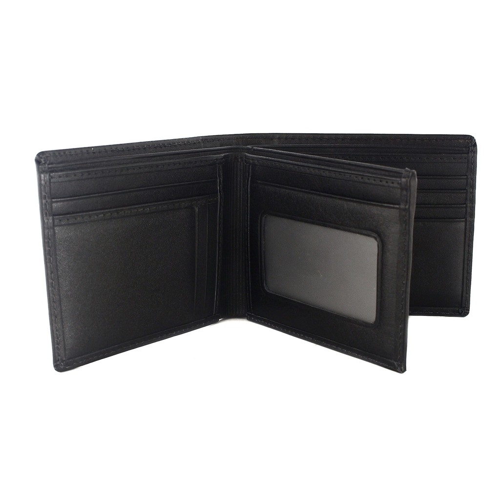 TOKOKOE - Dompet Pria model Tidur bahan Kulit Premium Dompet Lipat - David Jones 5211 Black