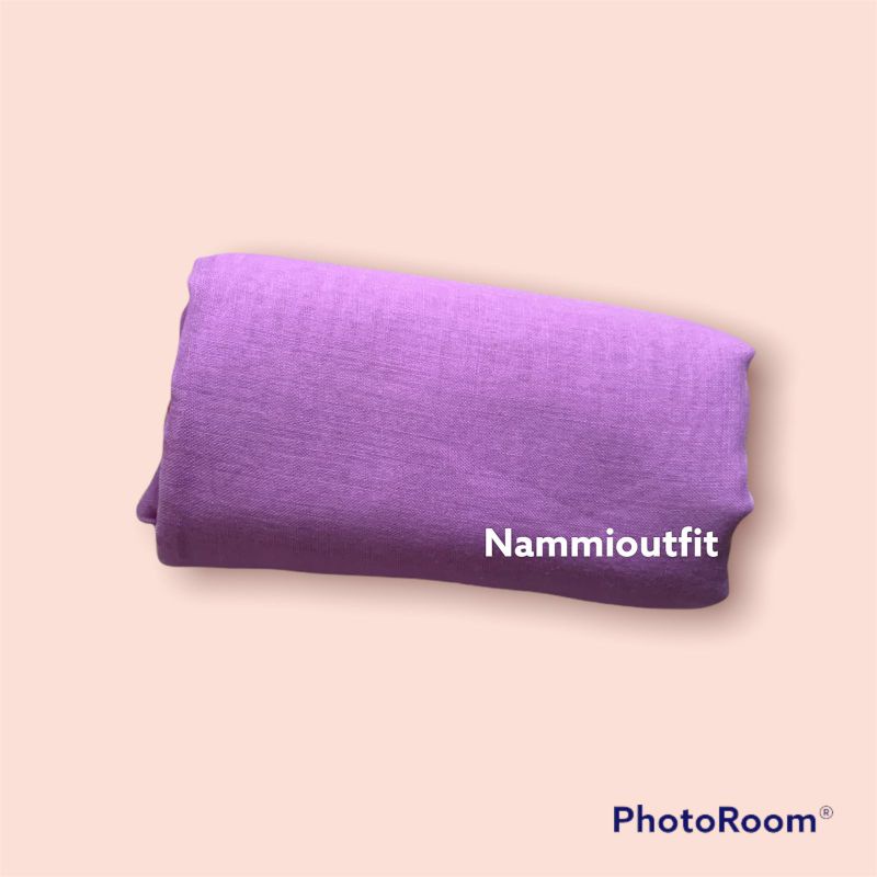 Hijab Segi Empat Paris Premium Free Gift-Baby purple