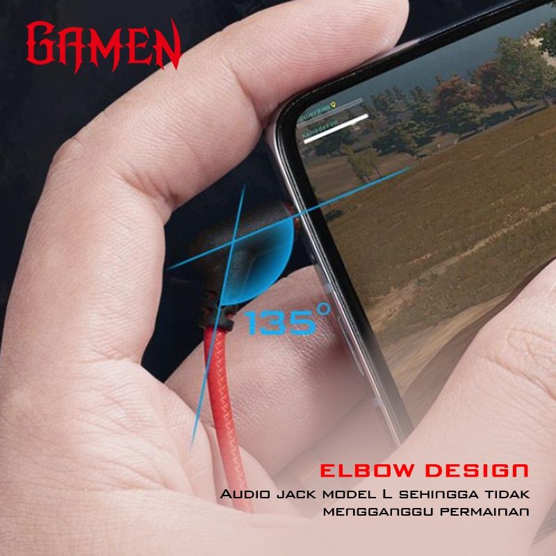 Gamen GE300 Gaming Earphone