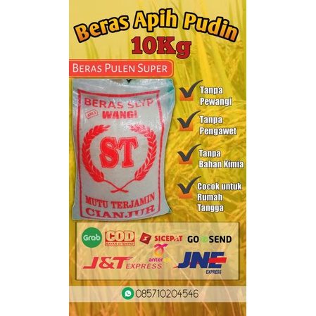 

Beras SLYP Wangi Pulen 10KG - BAP