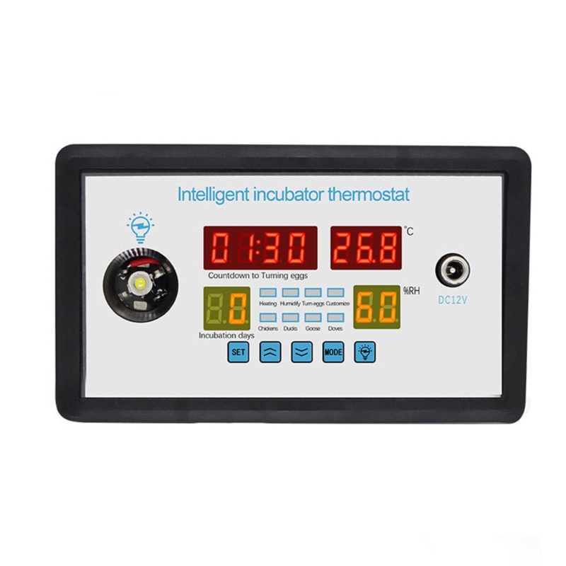 Thermostat Digital Untuk Inkubator Pengontrol Suhu °C Dc 12v Untuk Mobil