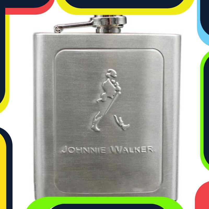 Bayar Ditempat Stainless Steel Hip Flask 7 Oz