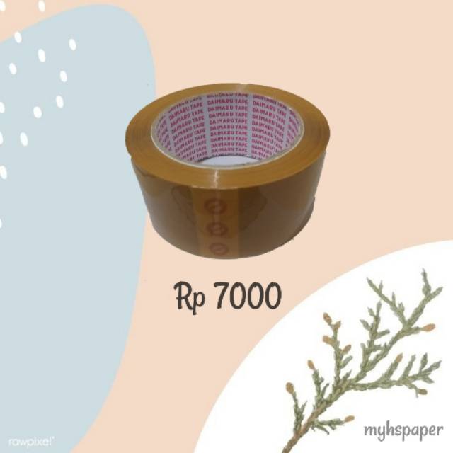 Lakban Coklat DKE TAPE