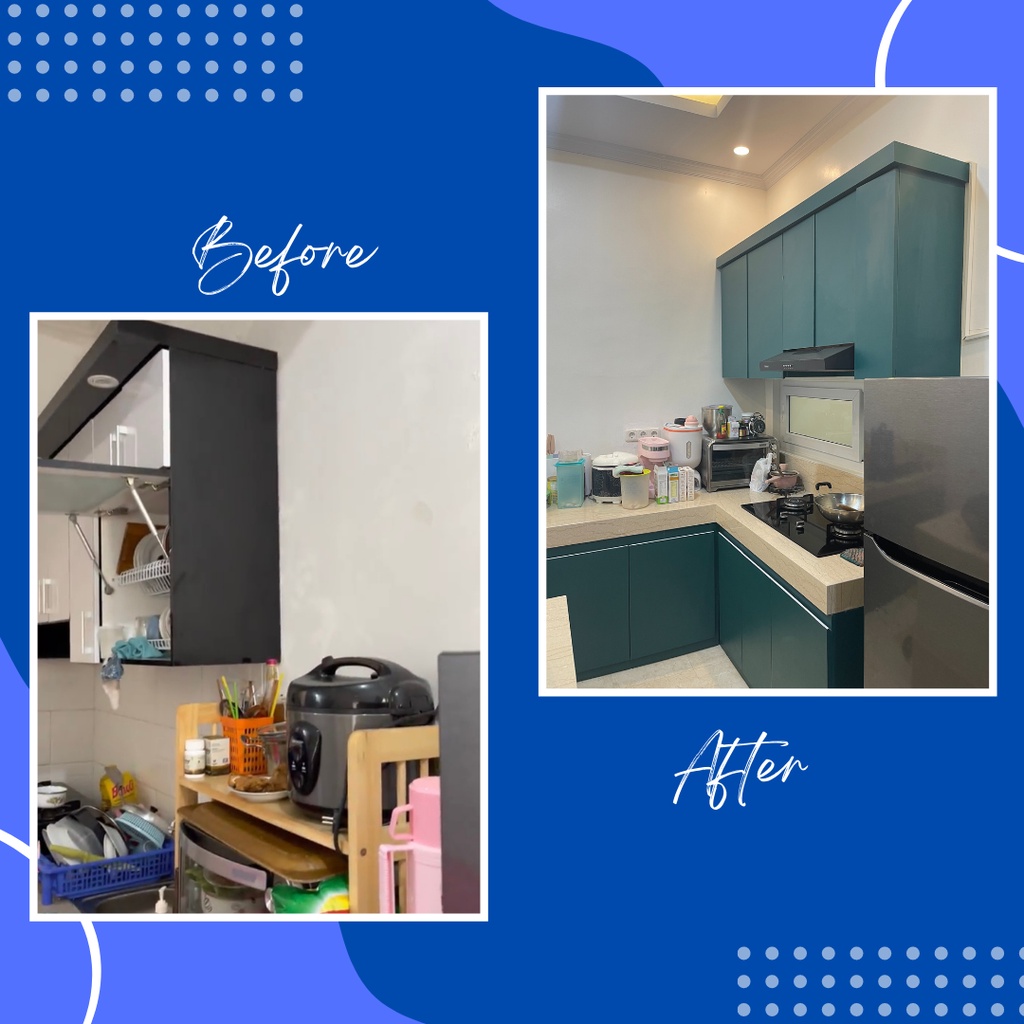 Jual KitchenSet Atas / KitchenSet MINIMALIST / KitchenSet CUSTOM