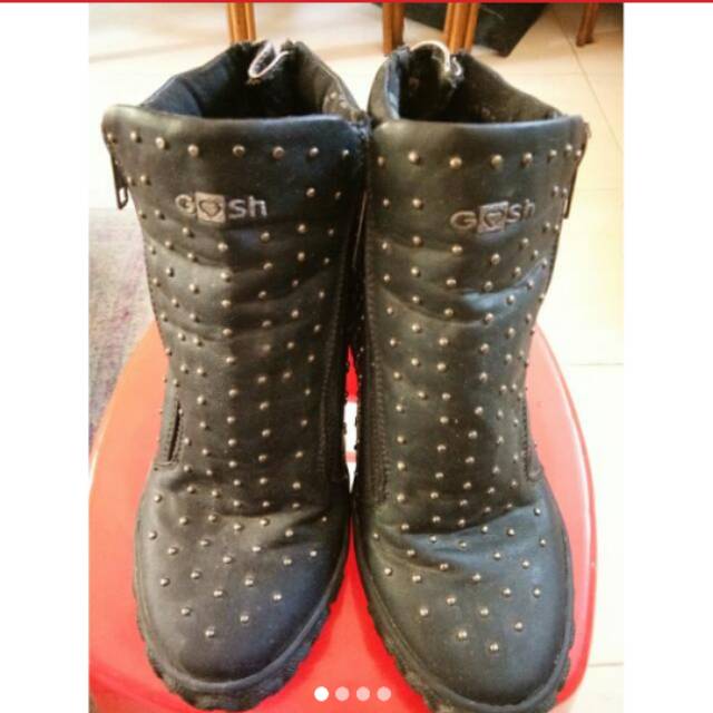 Preloved Gosh Boot Shoes - Black