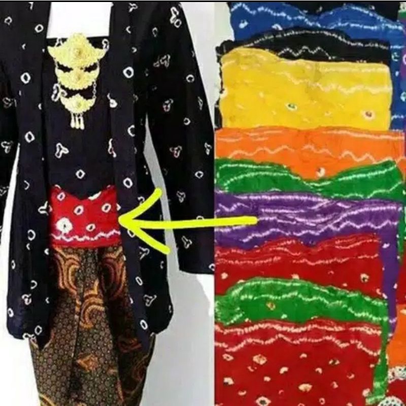 ANGKIN PENUTUP PERUT JUMPUTAN | PENUTUP PERUT JAWA | PENGIKAT PERUT KEBAYA