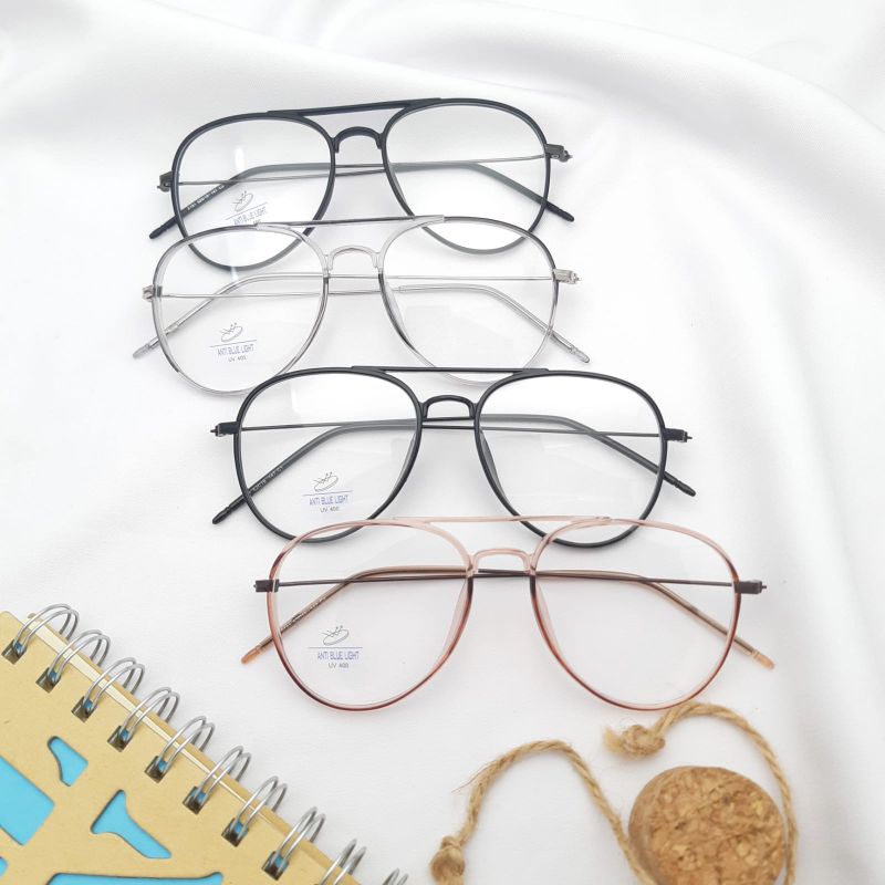 Kacamata kekinian terbaru aviator minus