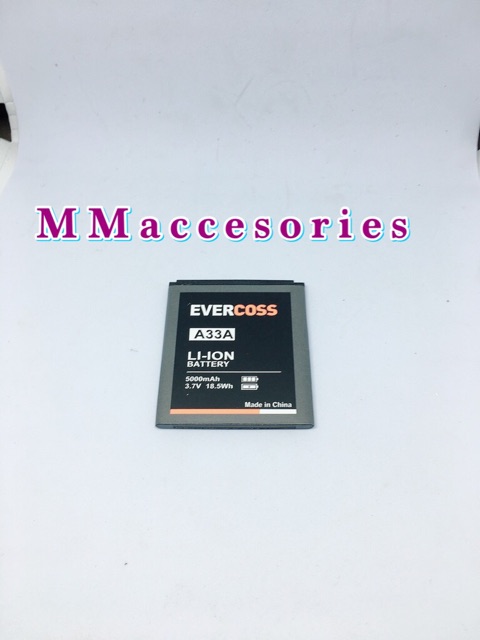 BATTERY BATERAI EVERCOSS A53C/ A74J/ A54B/ R40H/ R50A/ A33A/ U50B/ A74M/ A74B/ R40G/ A7N/ R6/ J4B