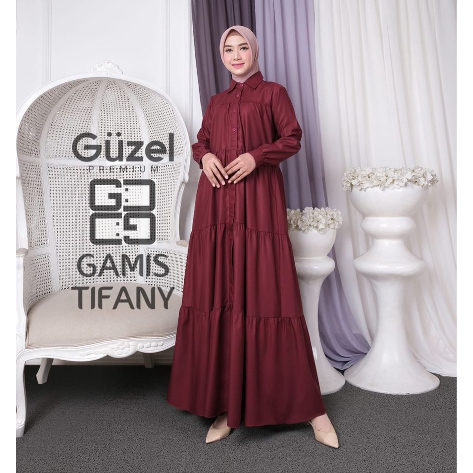 Gamis Madina Tifany Terbaru Model Baju Gamis Bahan Katun Toyobo Baju Gamis Wanita Baju Gamis Wanita 