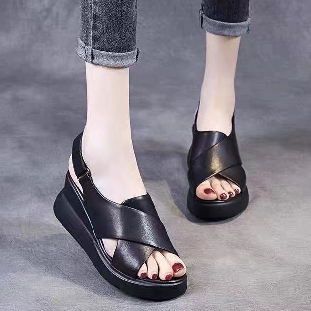 Kano style Sepatu Sandal Wanita Original Lurad Sepatu Sandal Kekinian Termurah Terbaru