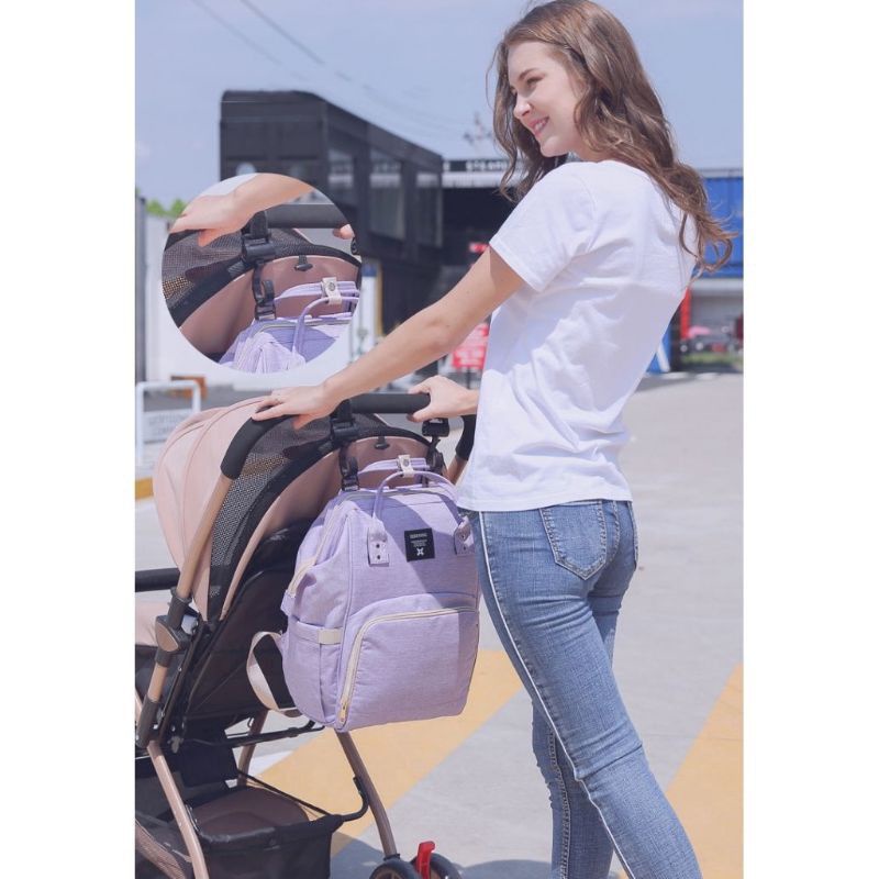 Tas ransel baby fasionable / Tas Ransel keperluan bayi / Tas diaper perlengkapan bayi