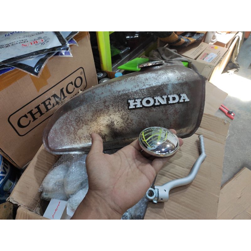 Tutup Tangki Honda CL 350 CB CG s90 GL100 xL dt ts import detail original