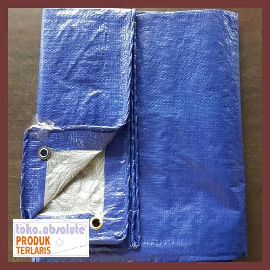 Terpal Terpal Plastik A3 6X8 Meter/ Penutup Atap/ Tenda/ Bak Mobil/ Tebal 6Tf7Rfy8-