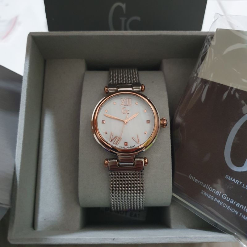 JAM TANGAN RANTAI CEWEK GC Y31003L1/02 ( GUESS COLLECTION ) ORIGINAL