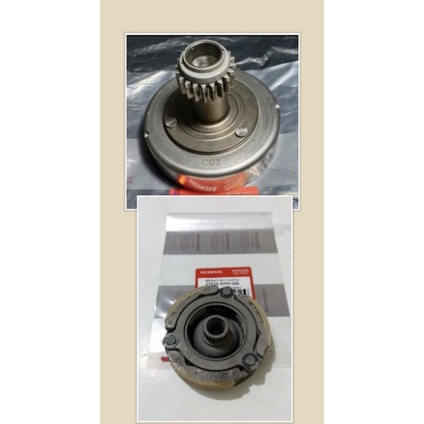 MANGKOK LONCENG GANDA KAMPAS GANDA ASSY KHARiSMA SUPRA X 125/KPH MANGKOK LONCENG GANDA+KAMPAS GANDA 