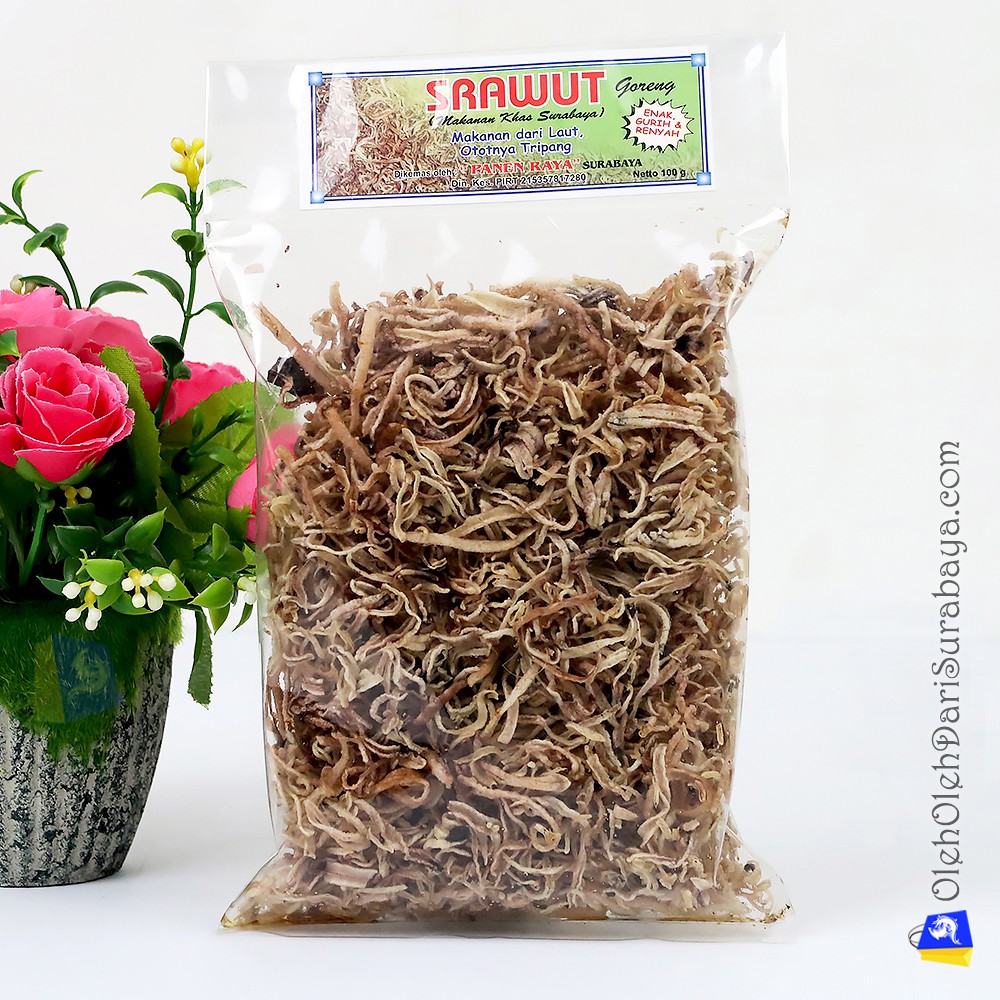 

Srawut Goreng (ototnya tripang) 100gr PANEN RAYA