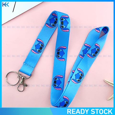 Tali Lanyard Motif Kartun Lucu Untuk Gantungan Kunci / Kartu Id / Pass / Handphone