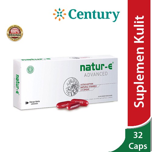 Natur E Advanced 32 Kapsul Vitamin E Suplemen Anti Oksidan Shopee Indonesia