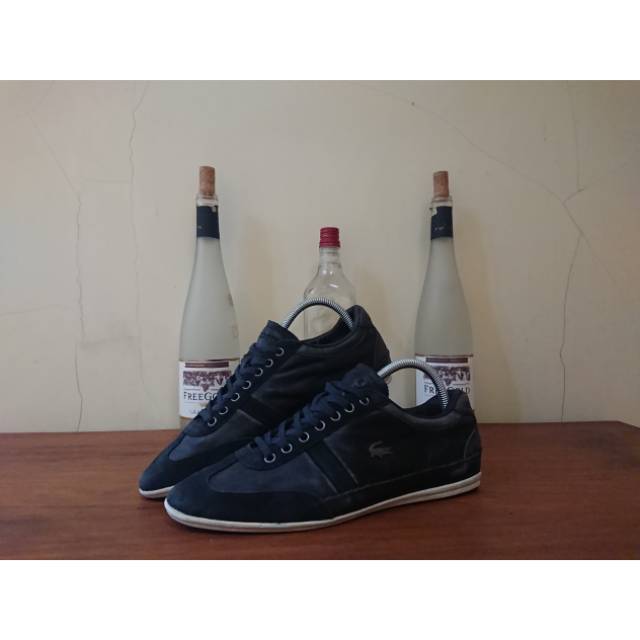 sepatu lacoste kulit second original murah sz 40