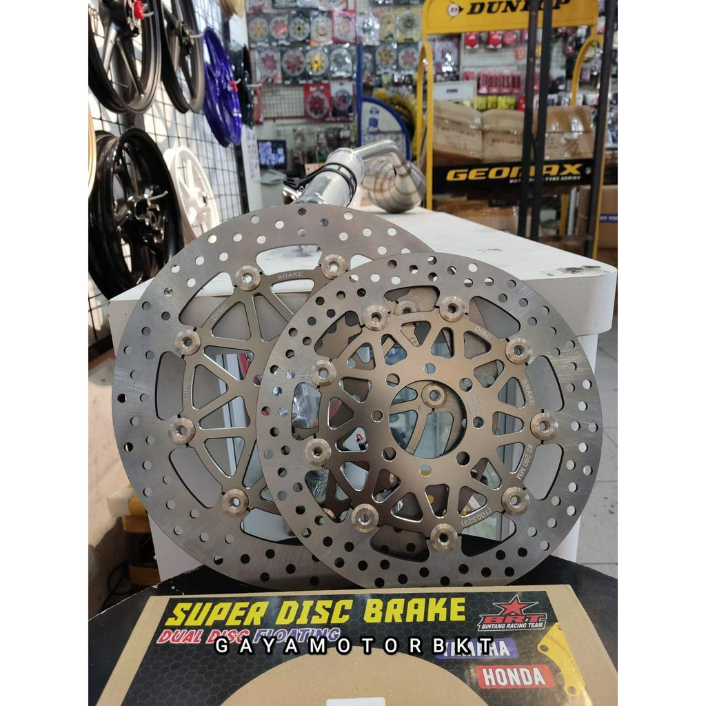 DISC PIRINGAN CAKRAM BRT 260MM 300MM VARIO SCOOPY MIO JUPITER X JUPITER Z JUPITER Z1 F1ZR