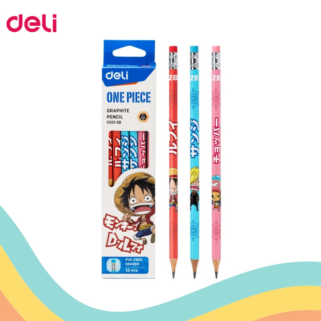 

PENSIL 2B DELI C-021 ONE PIECE (12 PCS)