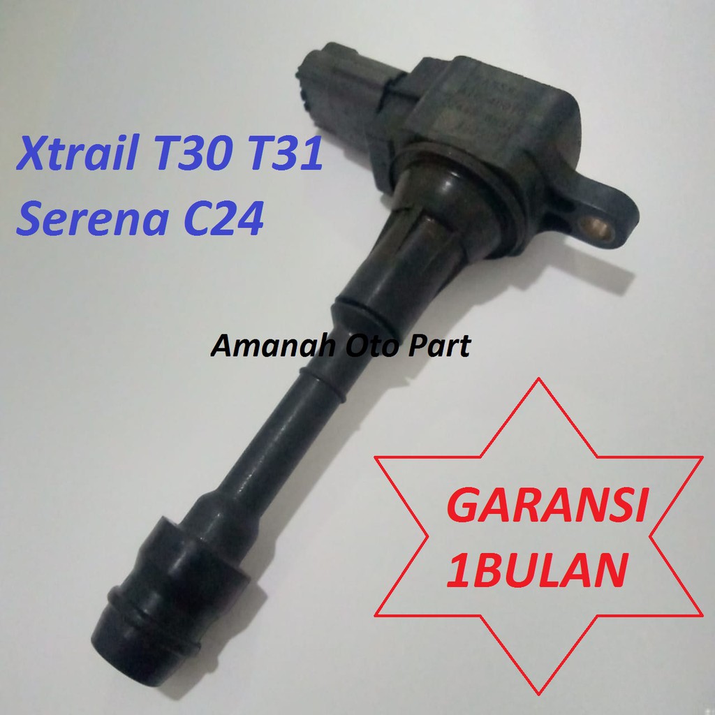 Coil Nissan XTRAIL T30 T31 Serena C24 22448-JA00C QR25 QR20 KOIL IGNITION Copotan Ori Original Asli