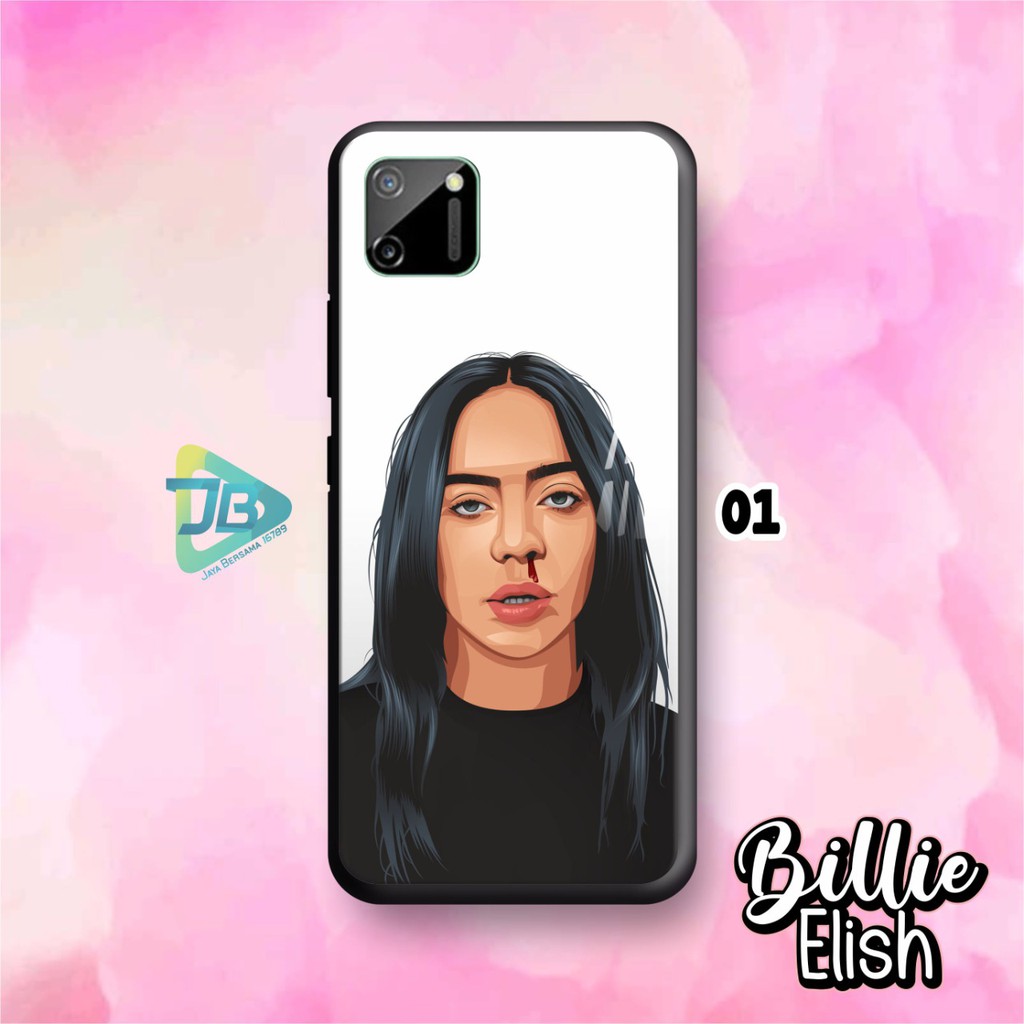 SOFTCASE BACK CASE GLASS KACA BILLIE ELISH SAMSUNG S8 S9 S9+ S10 S10+ S11 S11+ S20 S20+ JB2954