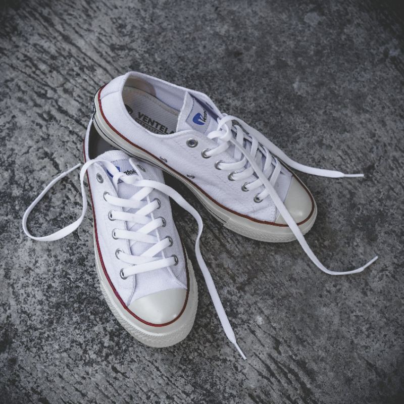 Ventela 70s low white