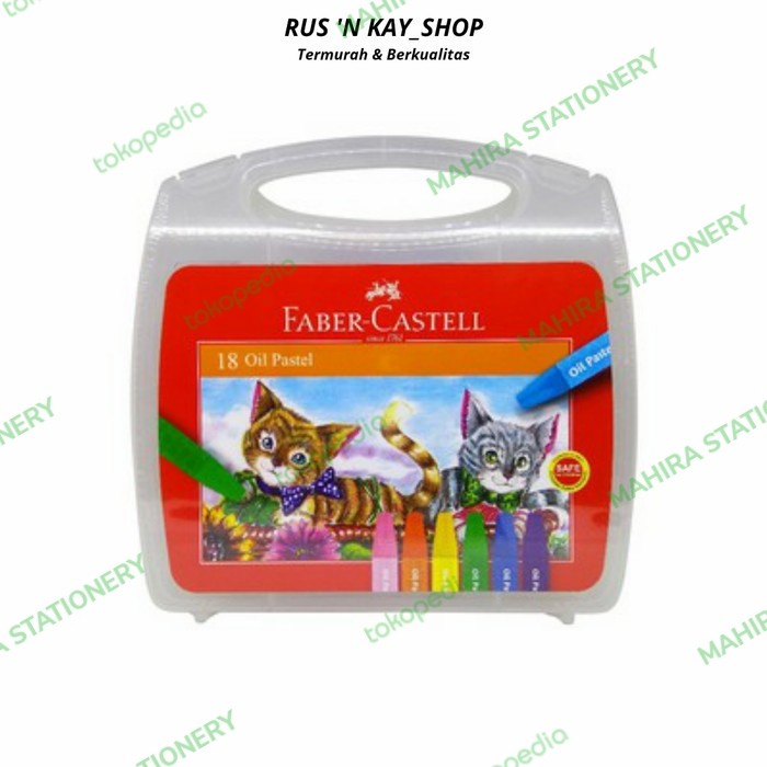 

Pastel Crayon/Oil Pastels Eco 18 Warna - Faber Castell