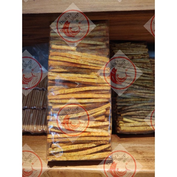 

Cemilan Keladi Besar / Ou Tiau Grade A Asli Kalimantan 500 Gr