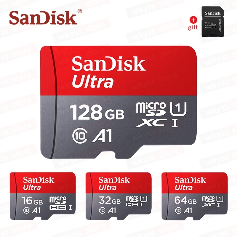 Sandisk Class 10 Sd Card Microsd Tf Card 4GB 8GB 16GB 32GB 64GB 128GB 256G Micro Sd Memory Card