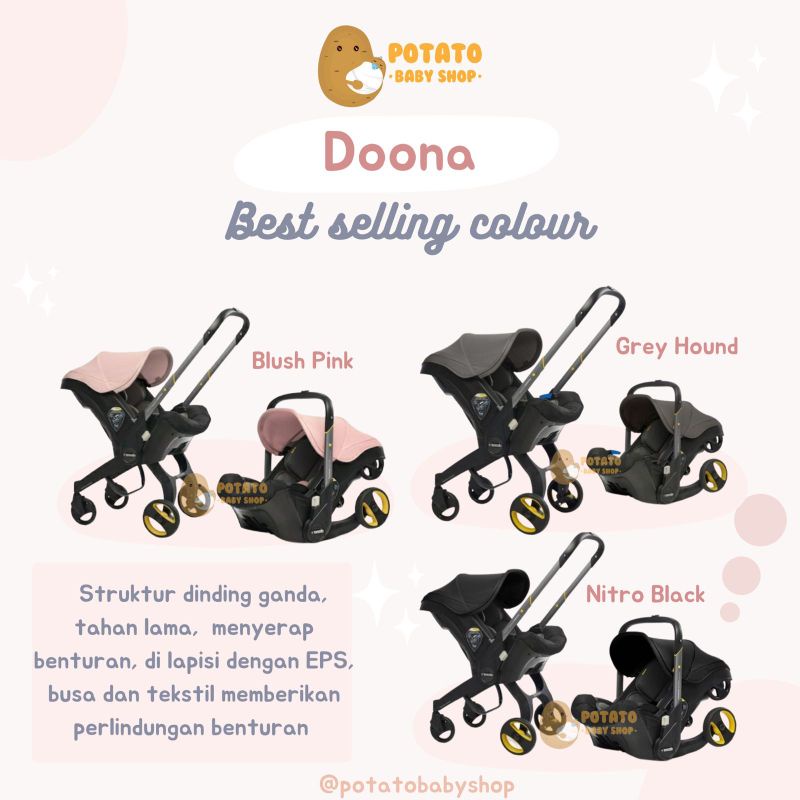 Doona - 2 in 1 Car Seat Stroller