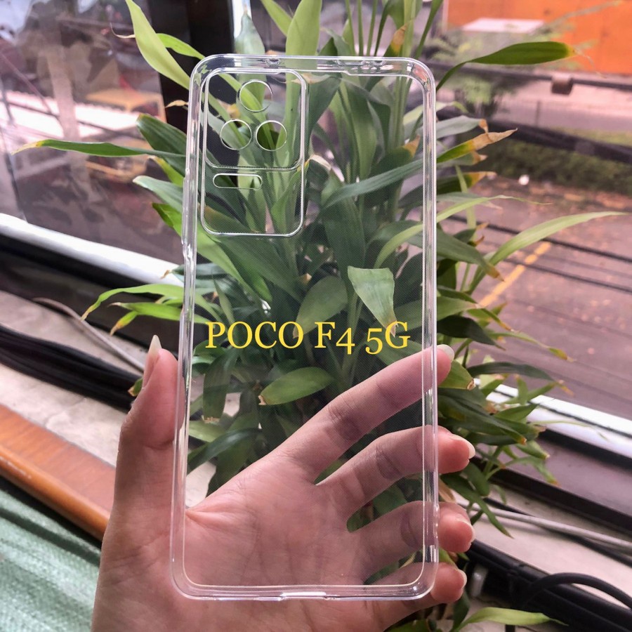 XIAOMI POCOPHONE M5S F4 F4 GT POCO F4 POCO F4 GT CASE HD BENING CLEAR TRANSPARAN SILIKON BENING SOFTCASE CASING PROTECT CAMERA COVER PELINDUNG KAMERA