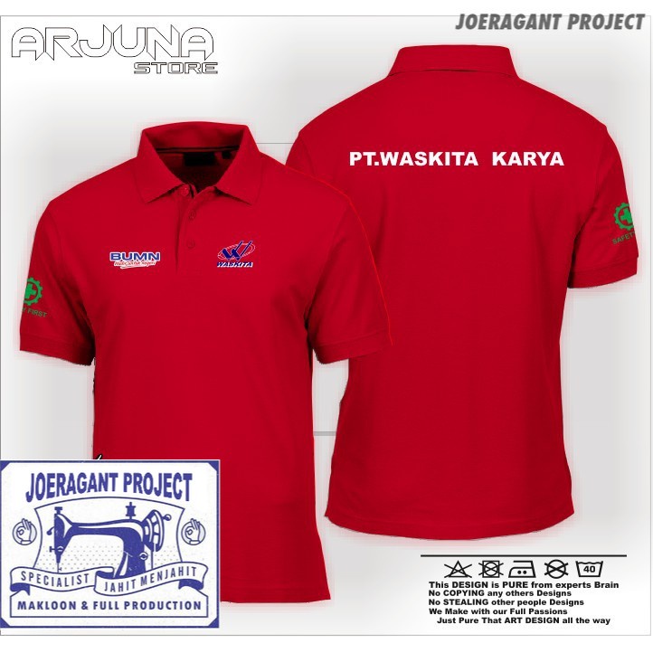 POLOSHIRT / KAOS POLO BUMN PT WASKITA KARYA V2 TERBARU -JP