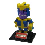 HSANHE BLOCK 6327 Action Figure Lego Cube Nano Micro World Series Thanos