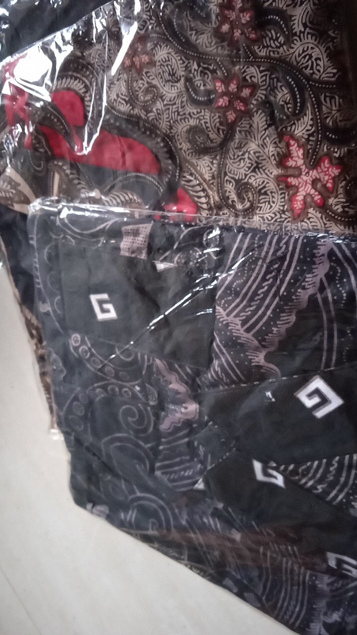 Baju Batik Pria Slimfit Big Size M L Xl Xxl Atasan Kemeja Batik Lengan Panjang Original