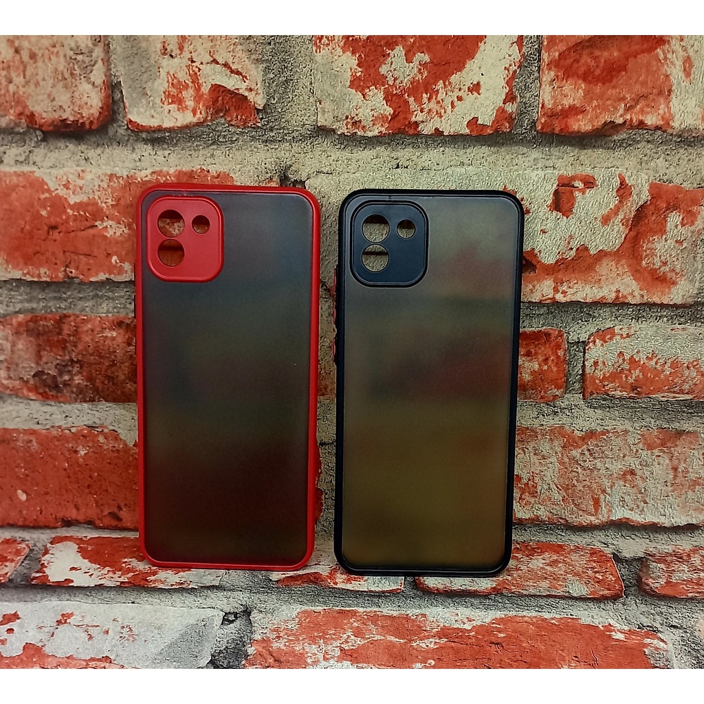 Casing Samsung A035F Fuze Case Dove Camera Protection Samsung galaxy A03 A035 A035M