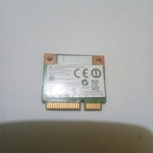 Wifi card laptop Atheros AR5B125
