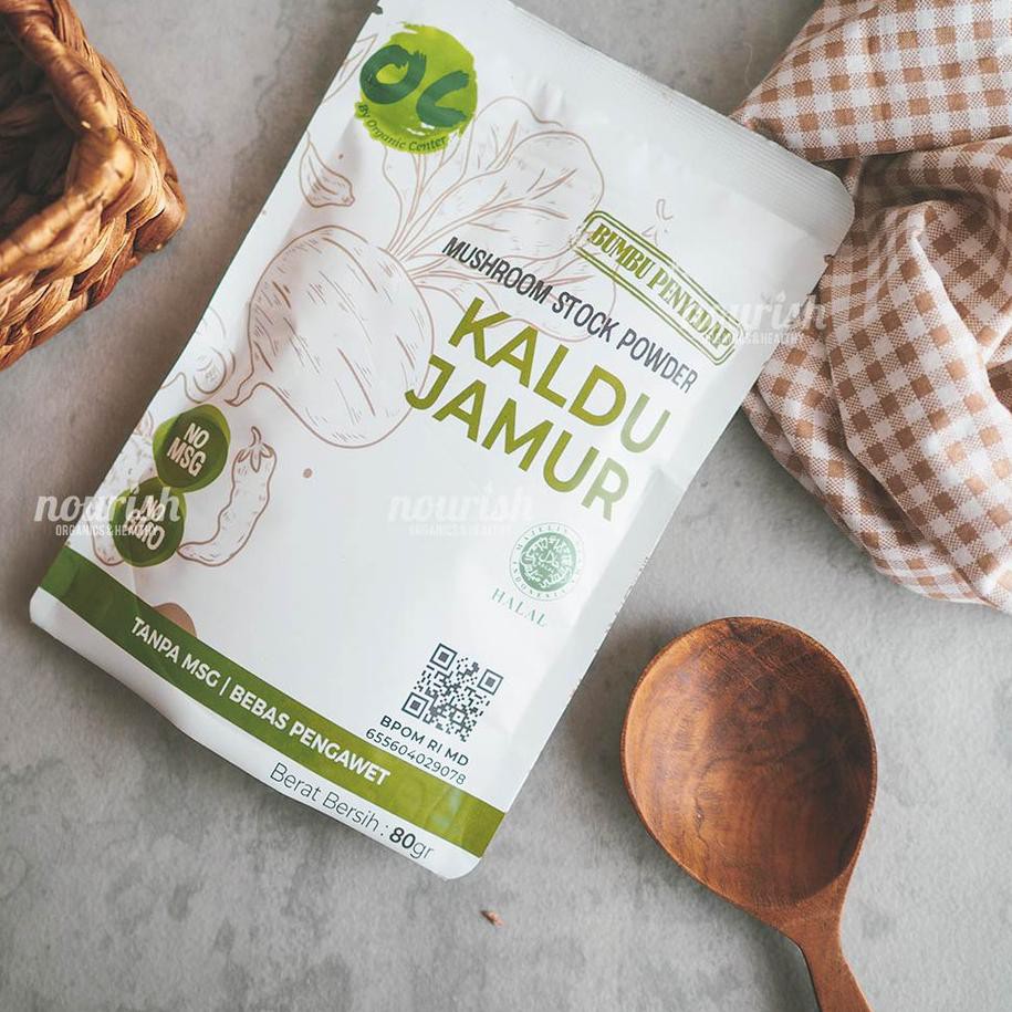 

BIG SALE Organic Center, Vegan Stock 80 gr (Kaldu Vegan/kaldu jamur NO MSG)