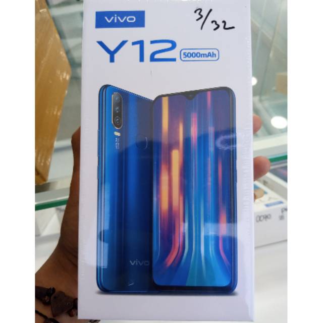 vivo y12 3/32 3/64 color aqua blue and burgundry red