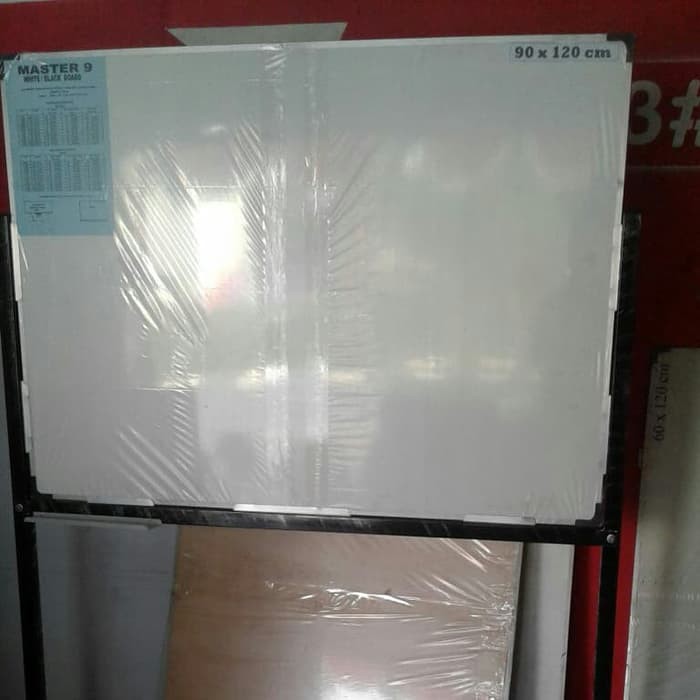 

Papan Tulis Standing Non Magnetik Single Face 90 × 120 Cm