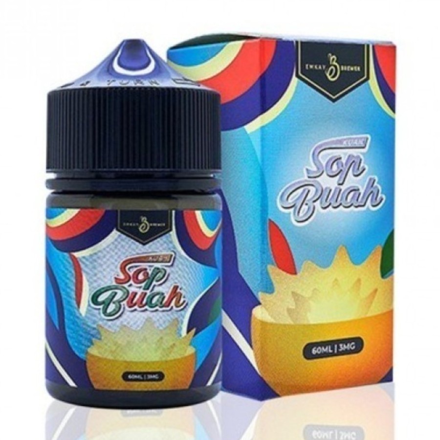 KUAH SOP BUAH FREEBASE LIQUID 60ML 100% AUTHENTIC KUAH SOP BUAH LIQUID