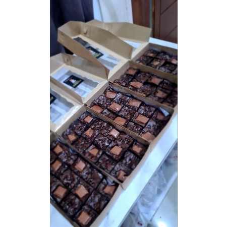 

Brownies fudgy